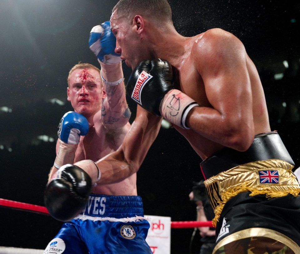  DeGale suffered the first defeat of his career at the hands of Groves in 2011