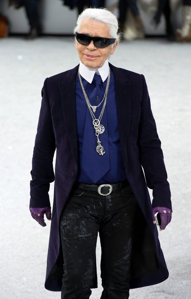  Lagerfeld is credited with modernising Chanel and is famous for his signature black look