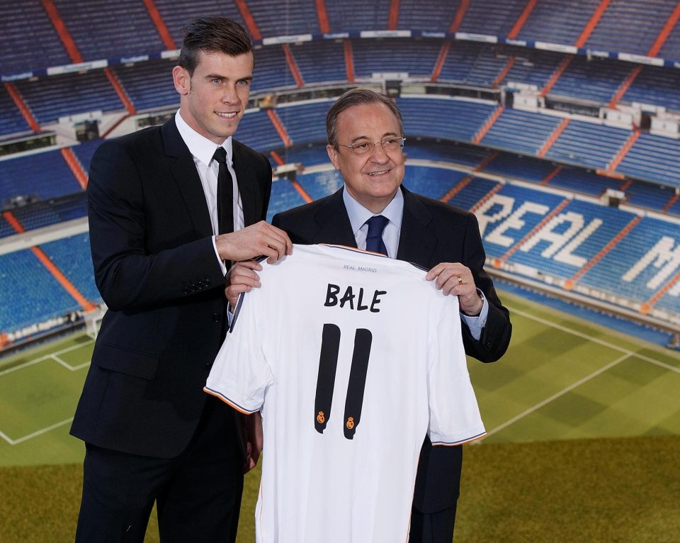 Gareth Bale was once the most expensive player on the planet