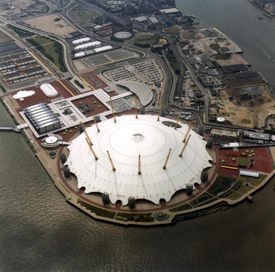  He is believed to be buried in concrete beneath the Millennium Dome