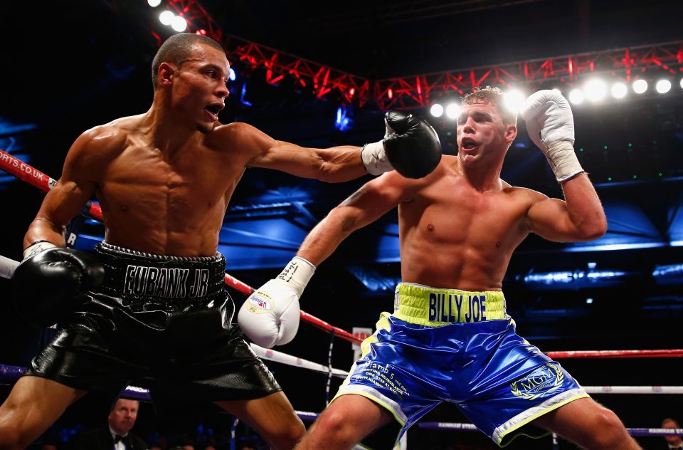  Billy Joe Saunders beat Chris Eubank Jr at middleweight on points in 2014