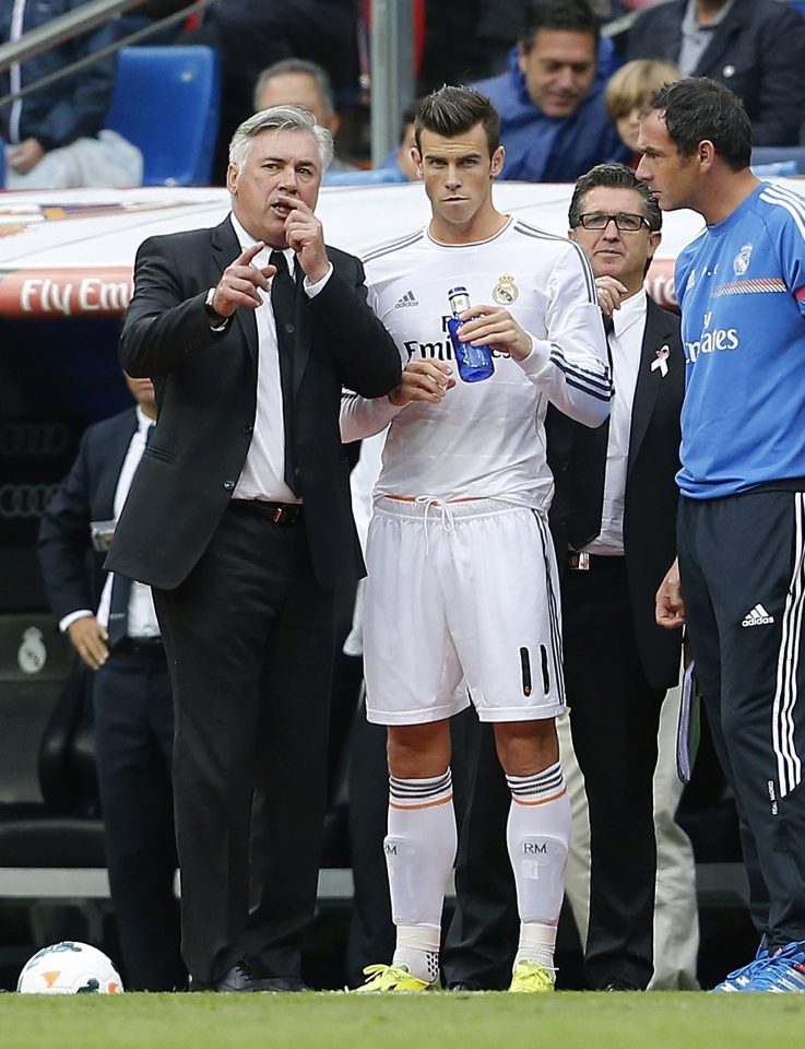 Former Madrid boss Carlo Ancelotti has blasted Bale as being selfish