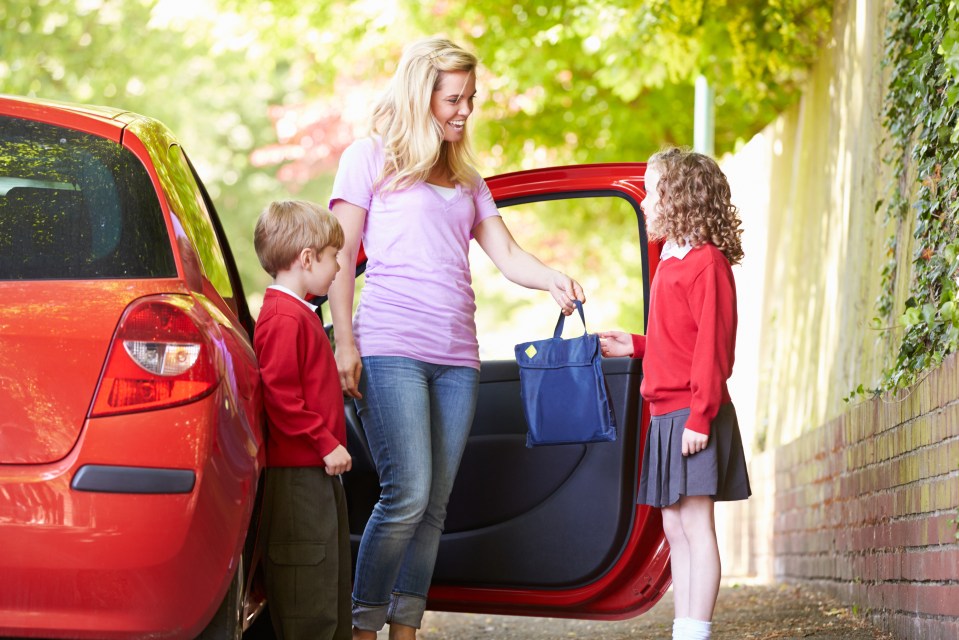  Parents have been banned from using their car to take kids to school in some parts of the country