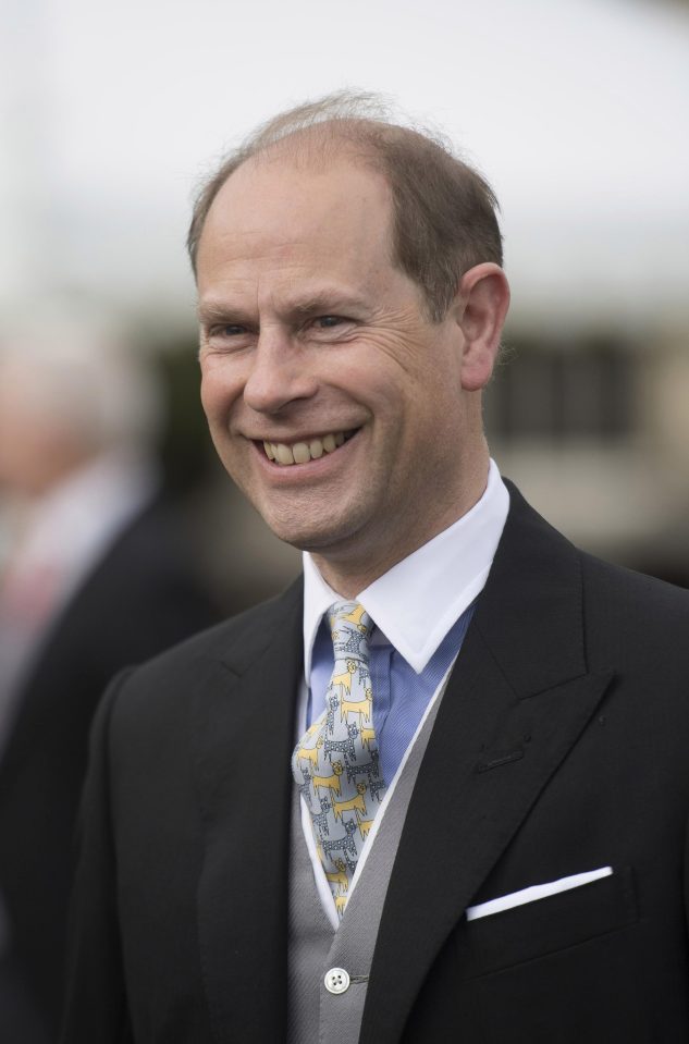 Prince Edward is the Queen's youngest child