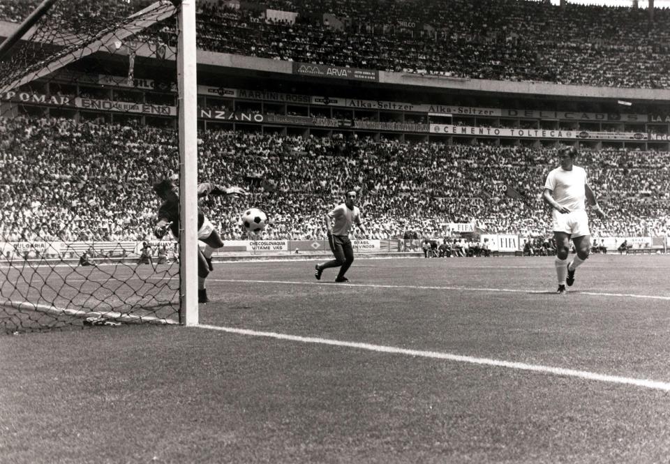  Brazil legend Pele shouted "Gol!" so convinced he was that he had scored in the Mexico 1970 clash with England