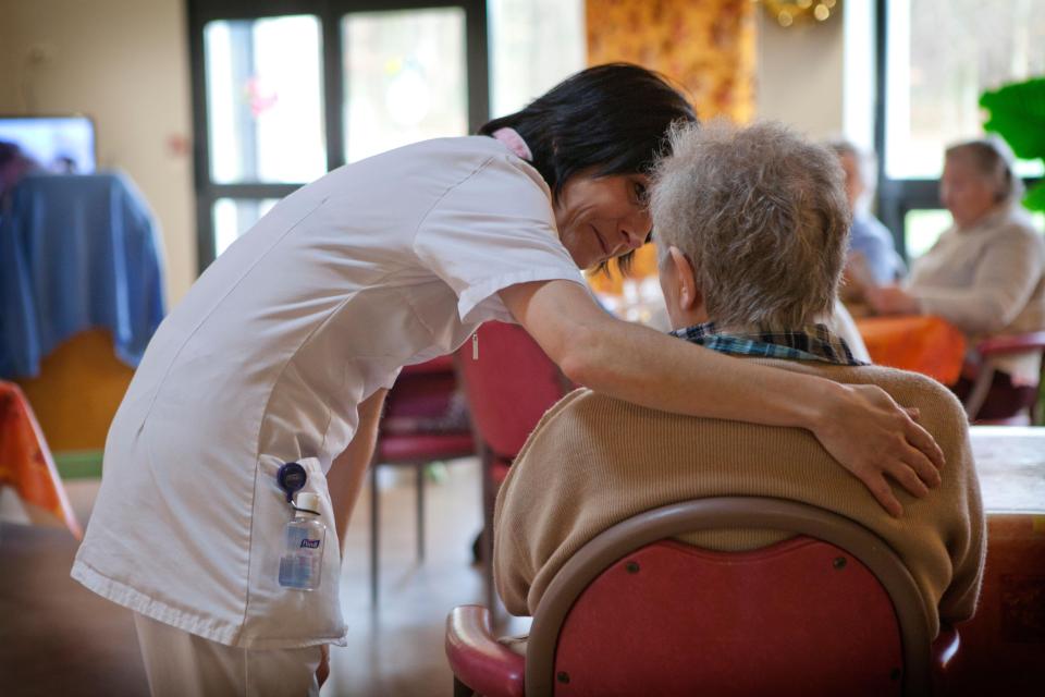  The tech will be able to flag up any sudden differences in the patient's routine and will then be able to alert a family member or carer