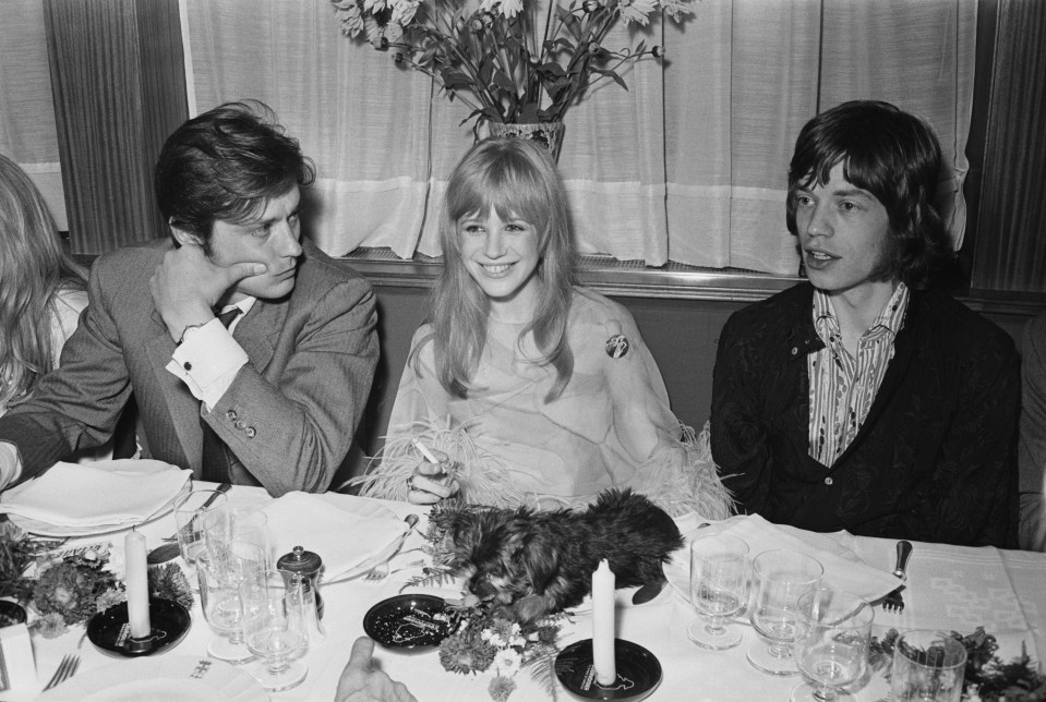  Marianne Faithfull won the love of Mick Jagger and was an ‘it girl’ at the epicentre of the Swinging Sixties