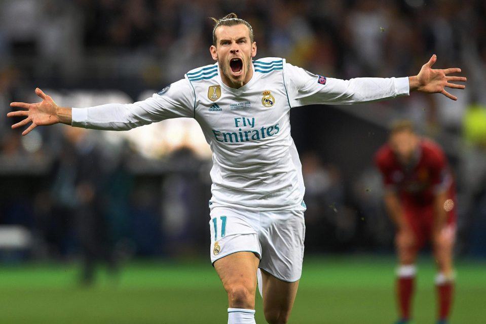 Gareth Bale scored twice in the Champions League final win over Liverpool