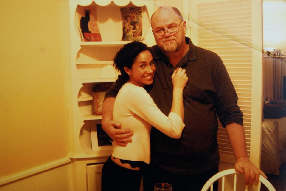 Thomas Markle pictured with his daughter Meghan before she married Prince Harry