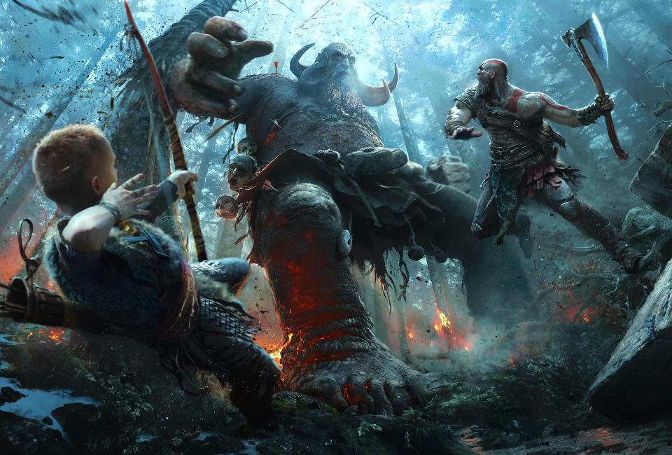  The rebooted God of War was another huge hit and Sony exclusive from early 2018