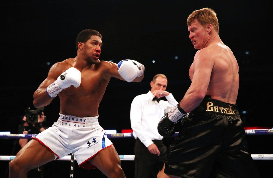 Joshua last fought against Povetkin in September