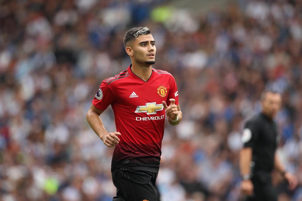 Andreas Pereira has reacted defiantly after being axed by Man Utd