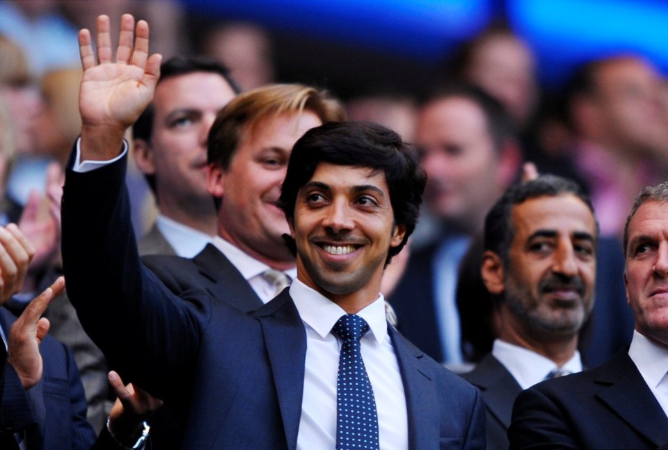  Manchester City owner Sheikh Mansour has bankrolled the club to the most successful period in their history