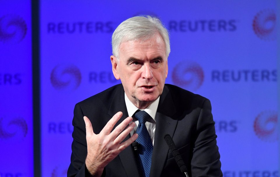 Labour's John McDonnell wants the MPs who now form The Independent Group to fight by-elections