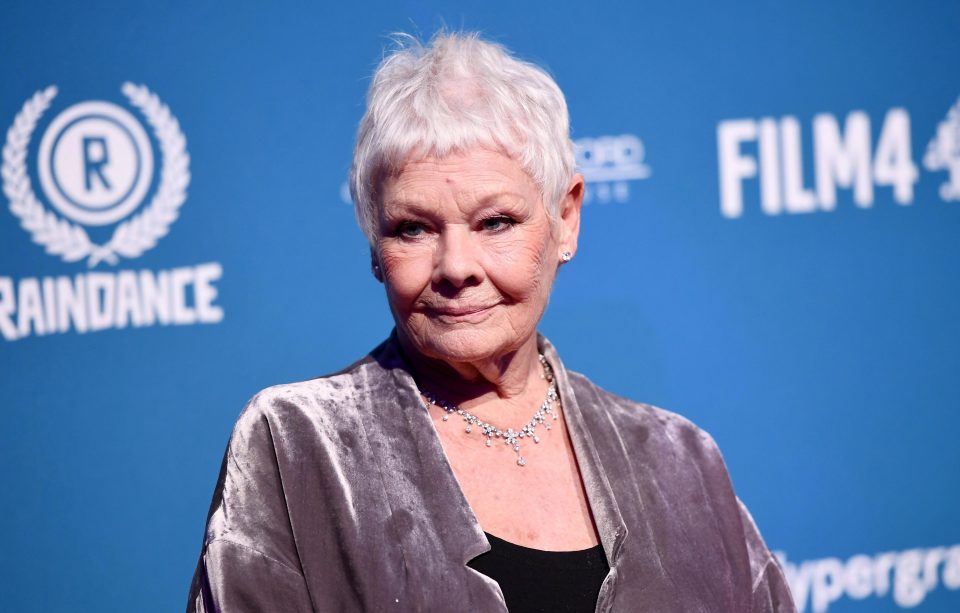  Dame Judi Dench has been sharing her acting tips with Taylor