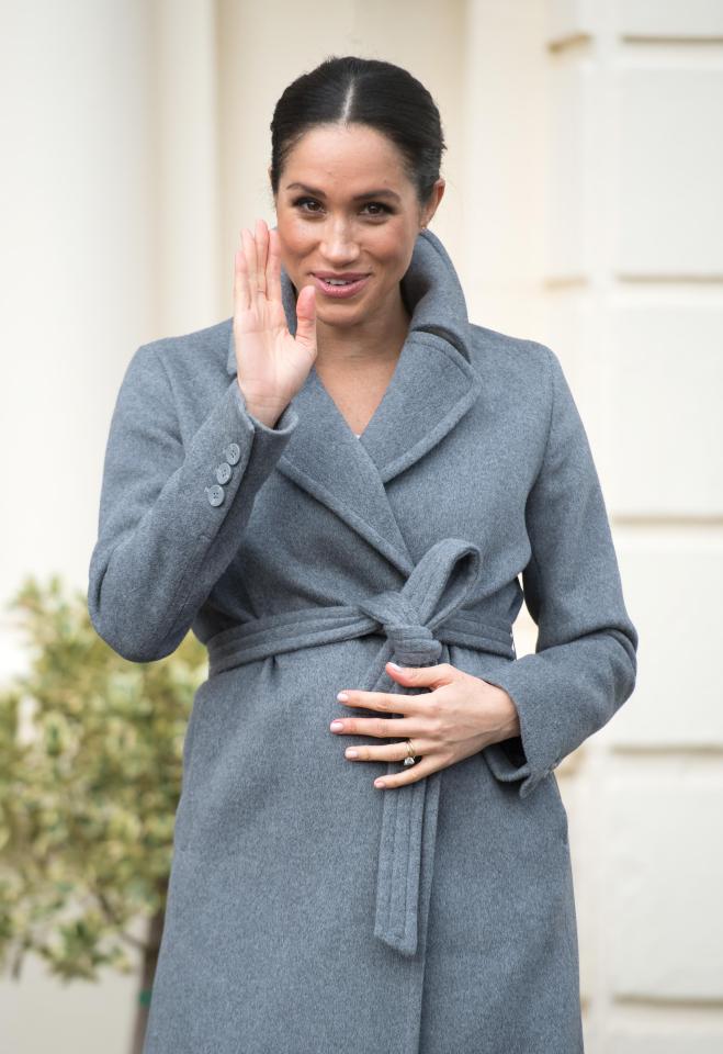  Recently the focus had very much been on Meghan's constant charity work while heavily pregnant