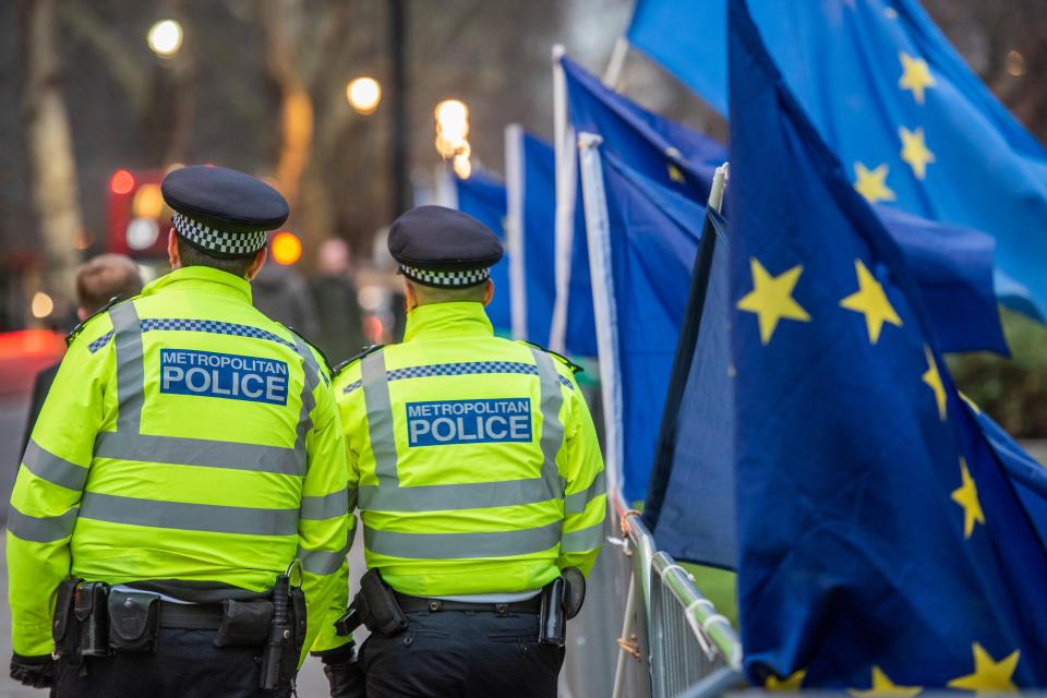  Officers are being restricted from booking time off after March 29 amid fears of disruption in the case of No Deal Brexit