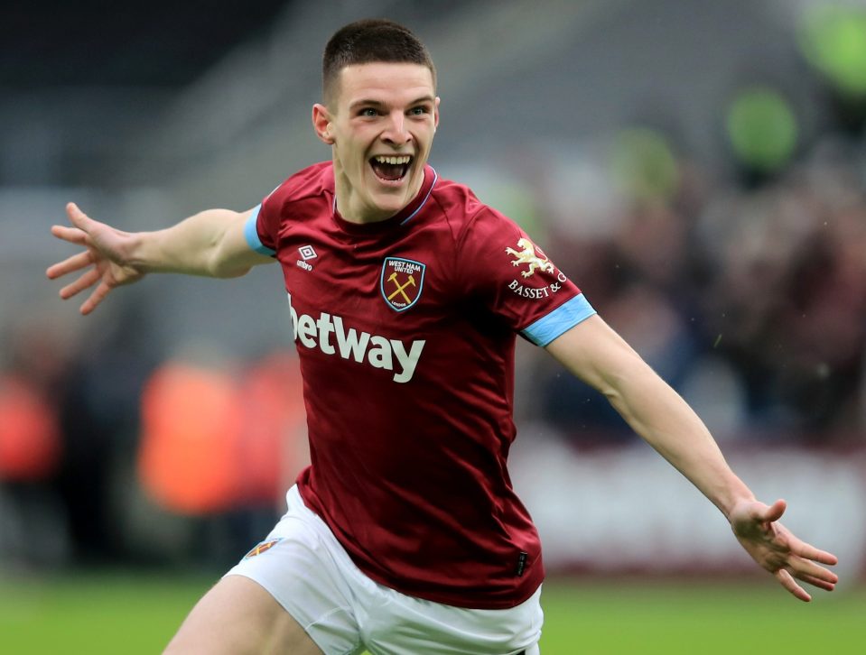 Declan Rice is seen as the brightest young talent at West Ham and now hopes to play in the Nations league for England after ditching the Republic of Ireland 