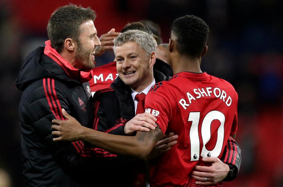 Rashford has been feeling the love under Ole Gunnar Solskjaer