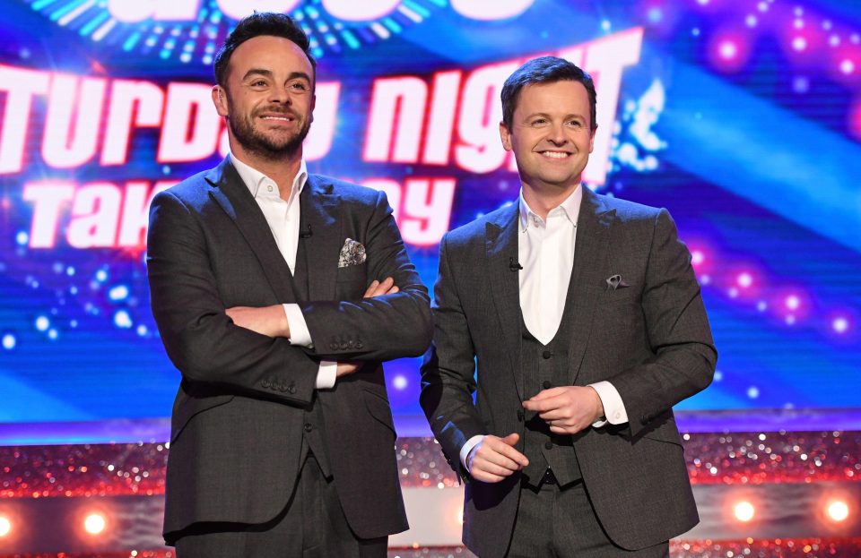  Ant and Dec previously said that there won't be a series of Saturday Night Takeaway this year