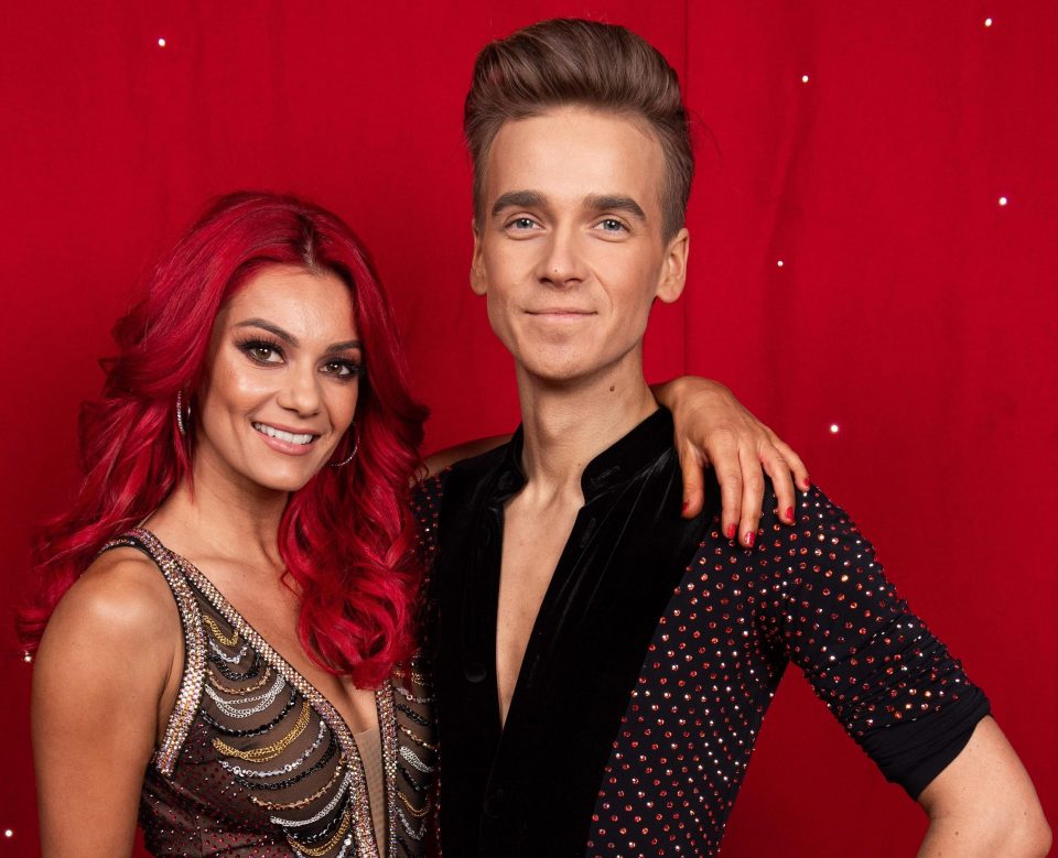  Some on the Strictly Live tour suspect Joe Sugg's army of fans are texting in every night to ensure he wins