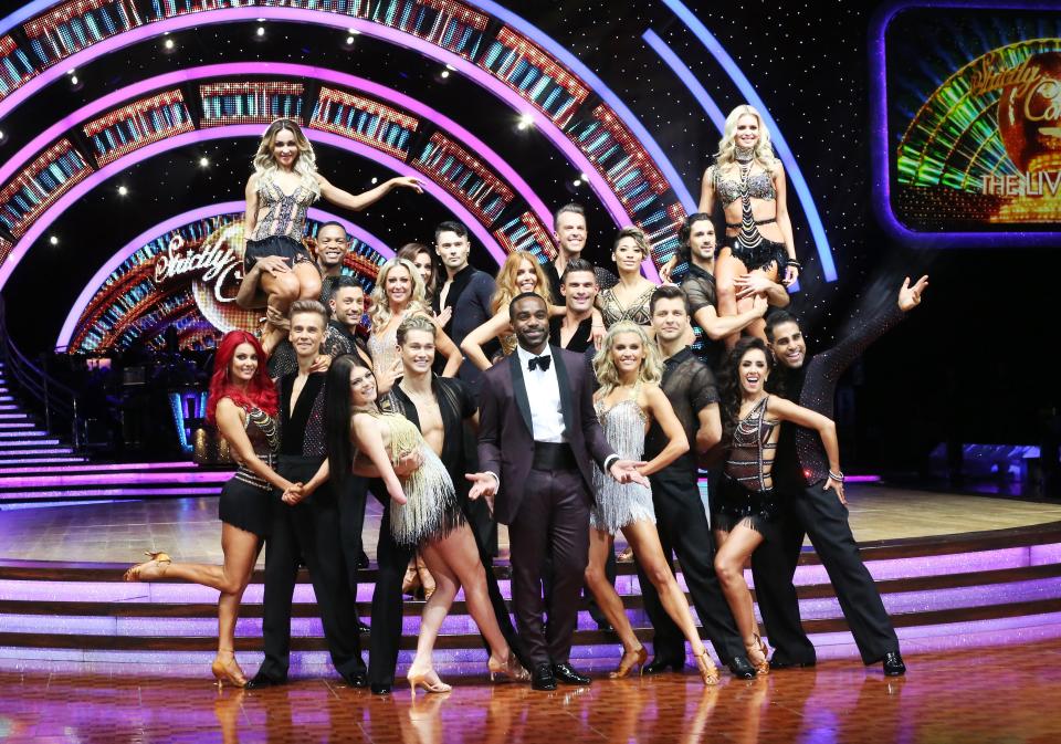  The Strictly crew are in Glasgow at the moment with the live show