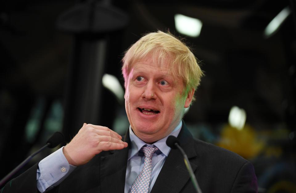  Boris has blasted the idea of another election as a scare tactic