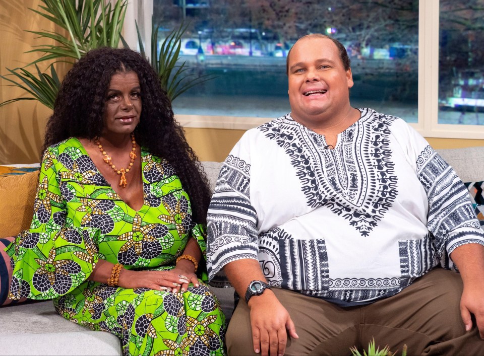 Martina Big and Michael Gross on This Morning recently