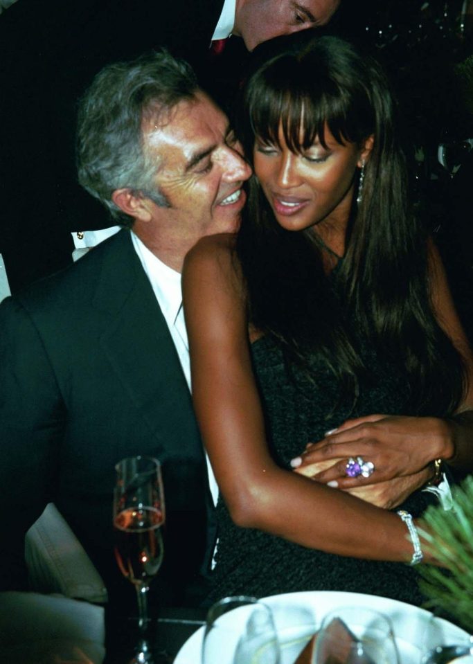  Naomi was once engaged to Formula One boss Flavio Briatore