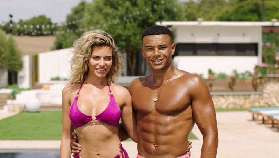  The pair met on Love Island last summer