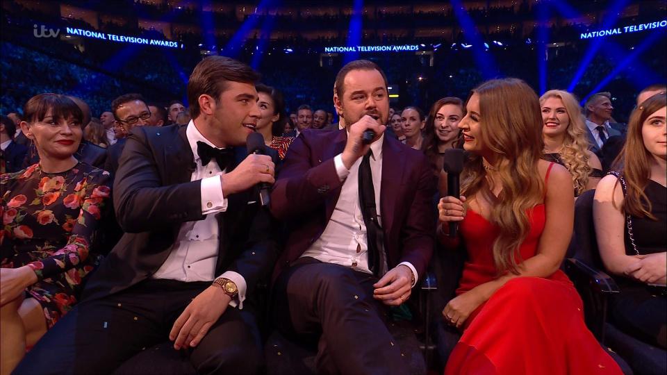  Last month Dani and Jack hosted live coverage from the National Television Awards