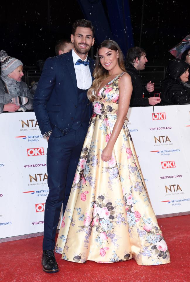  The couple were last pictured together at the NTAs last month