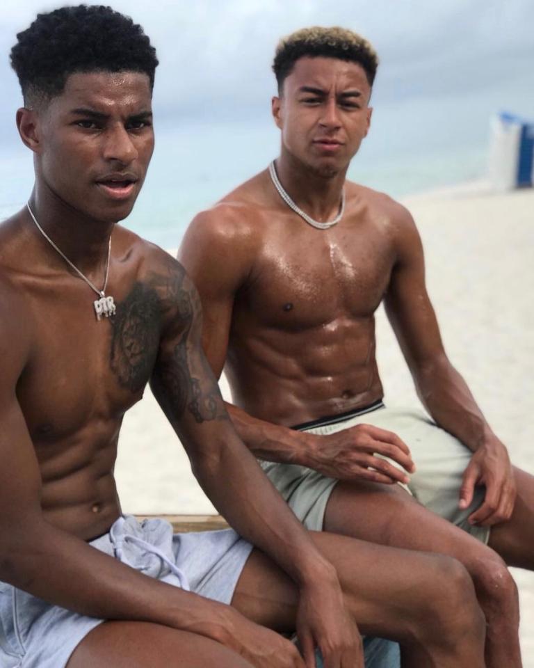  Rashford and Lingard are the closest of pals for club and country