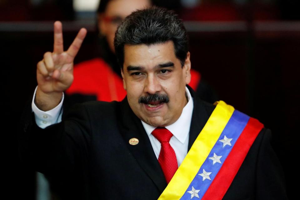  Nicolas Maduro appears bullish as he clings to power in the face of increasing animosity from the international community