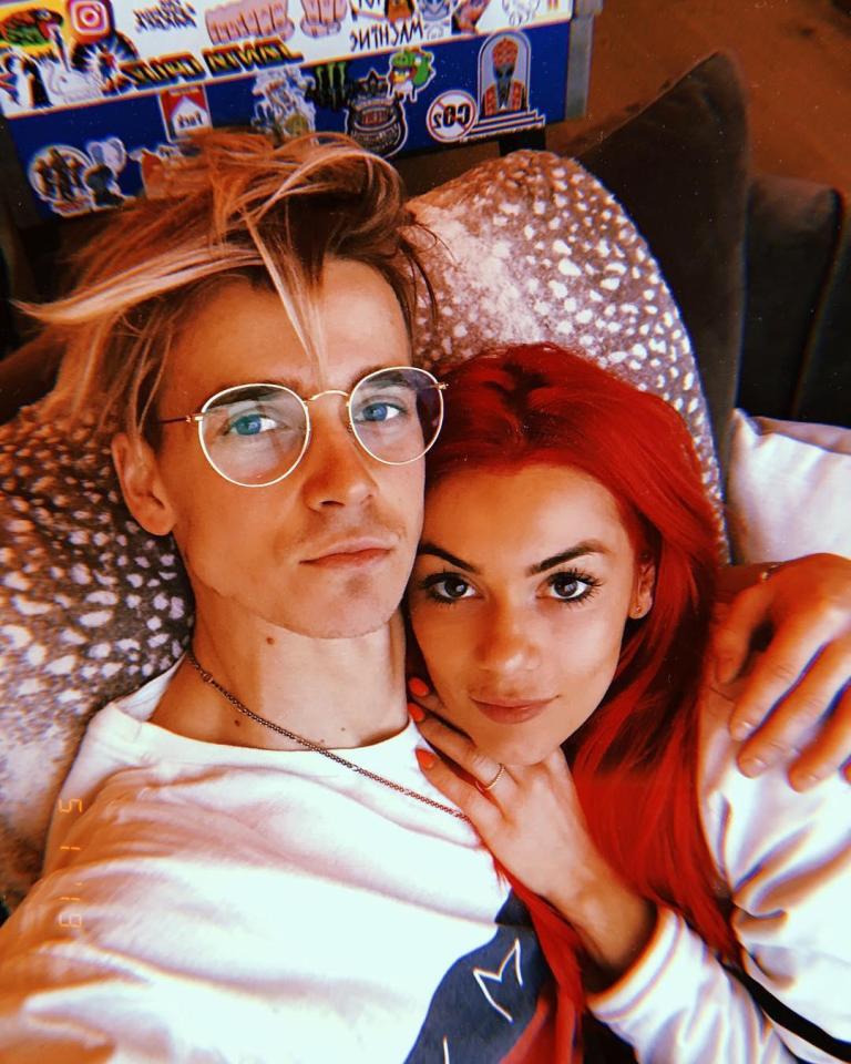  Jon jokes that Joe Sugg, who is frequently snapped cuddling up to his Strictly lover Diane Buswell, is giving blokes a bad name