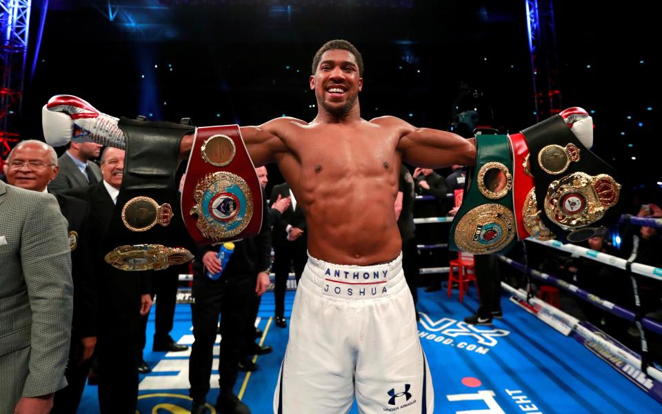  Anthony Joshua is set to make his US debut in June