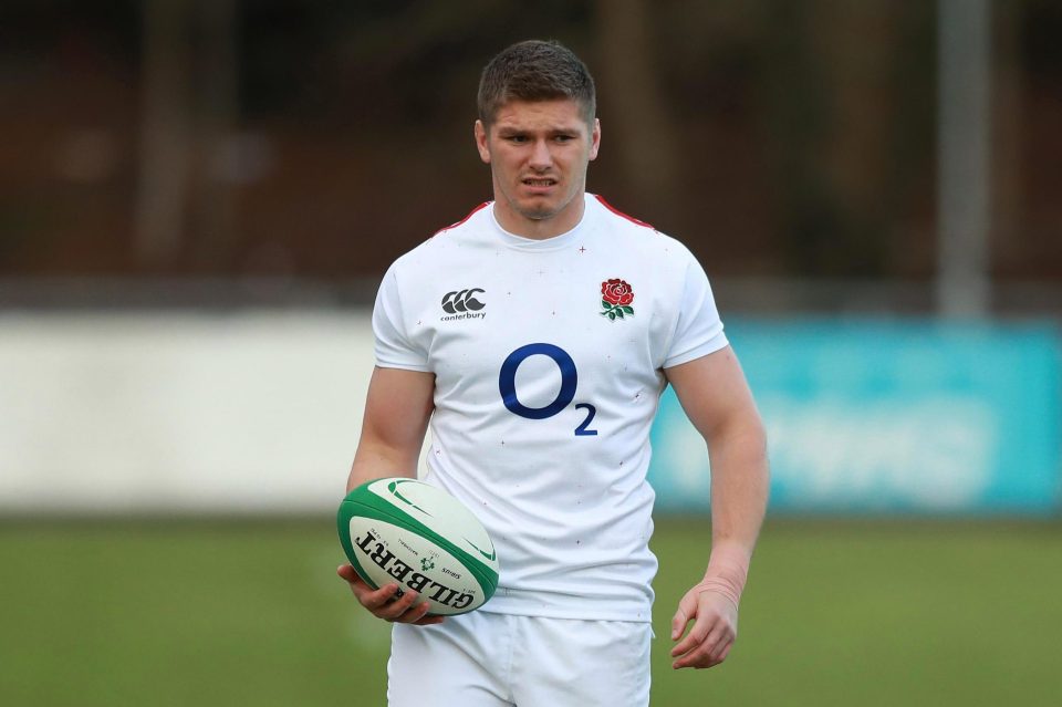  Owen Farrell captains England