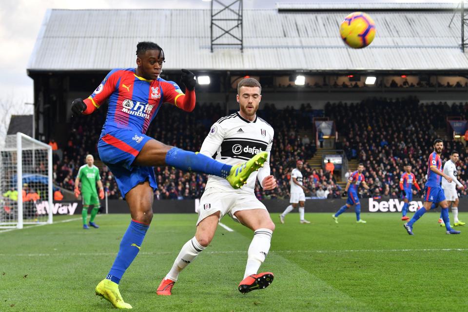  Aaron Wan-Bissaka has been starring for Crystal Palace