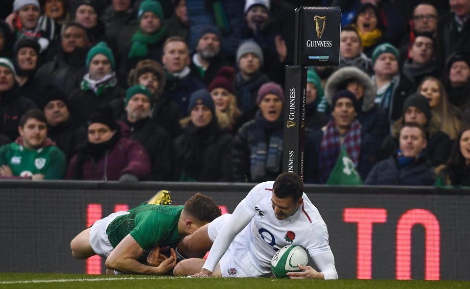  Jonny May touched down for England as they got their Six Nations campaign off to a perfect start