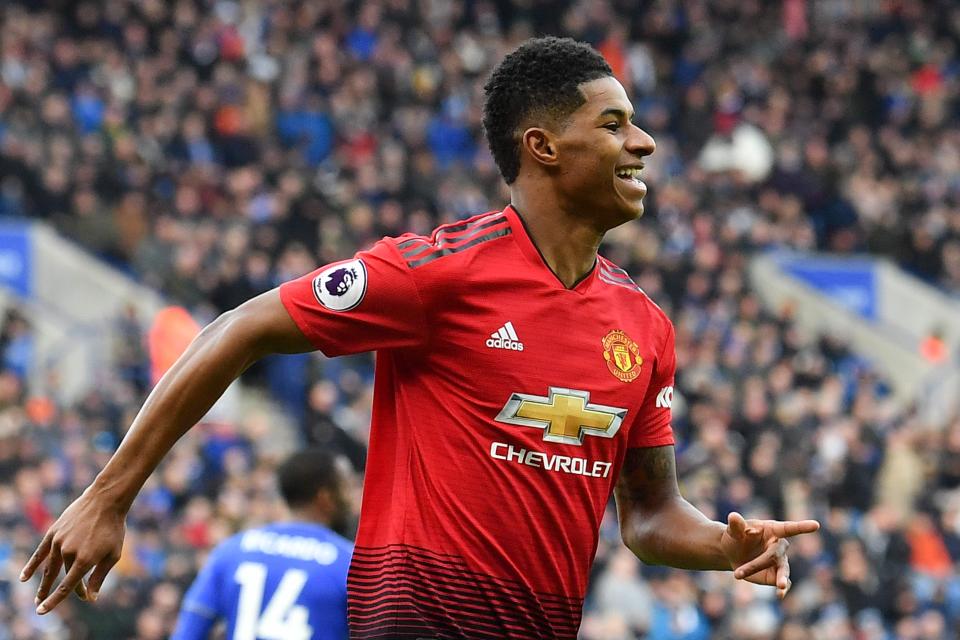 The in-form hitman Marcus Rashford has hit six goals in eight league games under Ole Gunnar Solskjaer