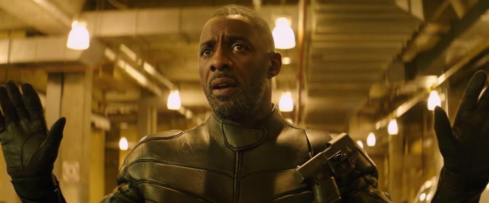  Idris plays the bad guy in the film which is a spin off from Fast and Furious