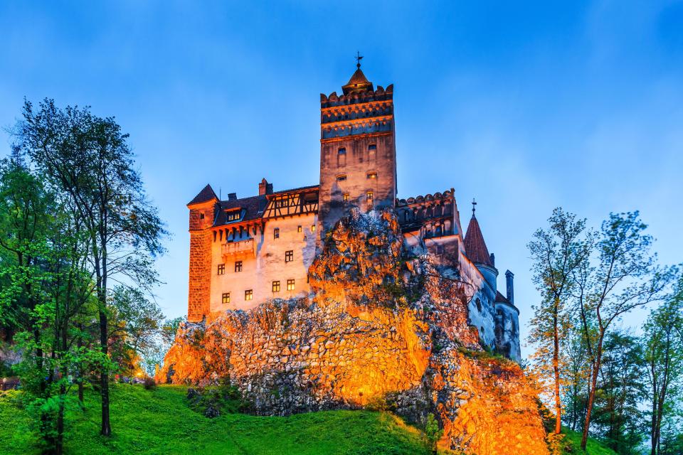  Bran Castle in Transylvania, Romania, known for the myth of Dracula