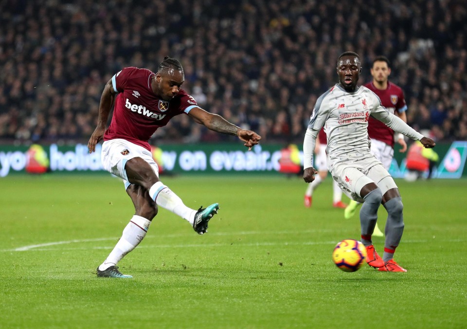 Keita was criticised for his part in failing to stop West Ham’s equaliser