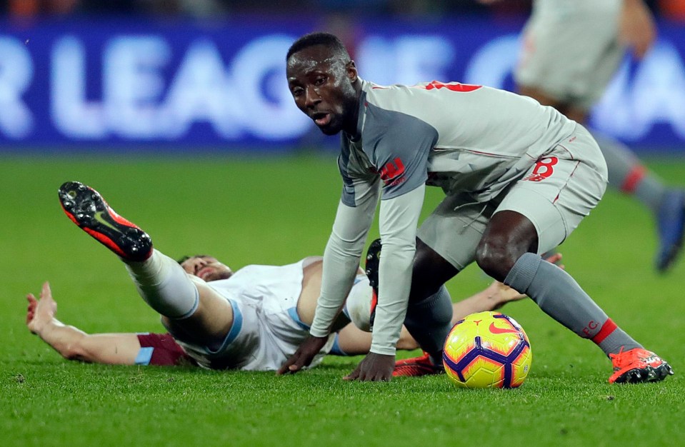 Naby Keita once again struggled to impress for Liverpool