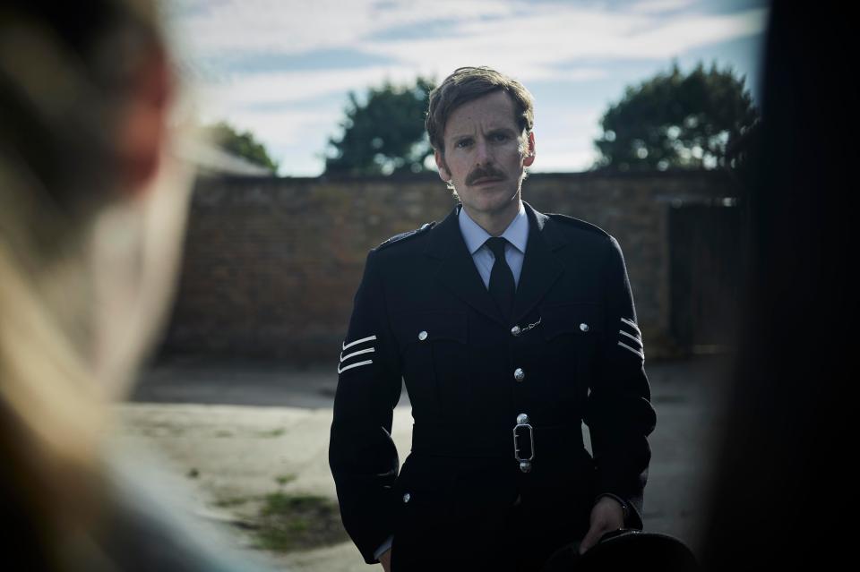  Morse in ITV's Endeavour has grown a moustache and fans of the show are unsure about it