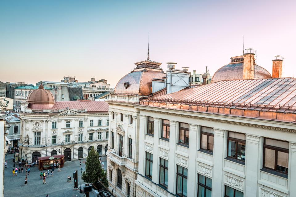 Views of the old city in Bucharest are breathtaking 