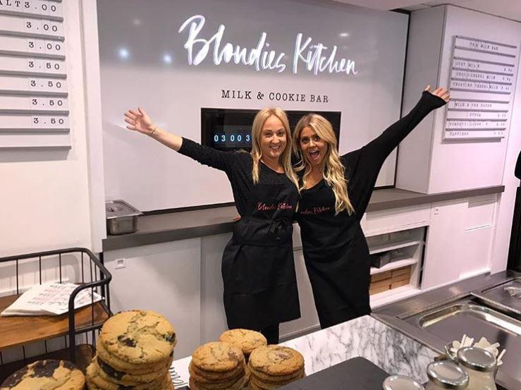  She and Chelsie Collins, 29, from Bushey, Herts, are the proud owners of Blondies Kitchen