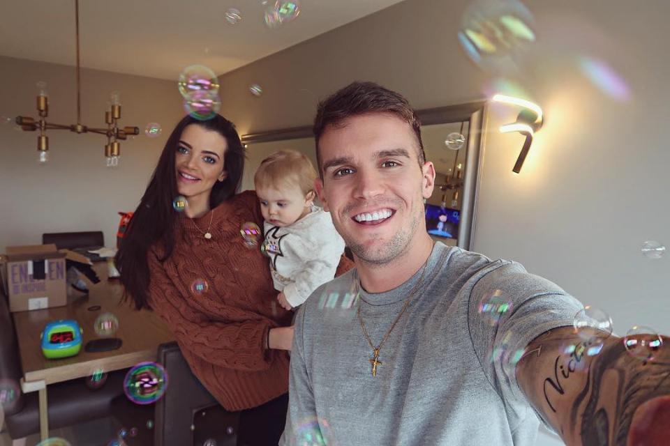  Gaz is now a dad to son Chester with girlfriend Emma McVey