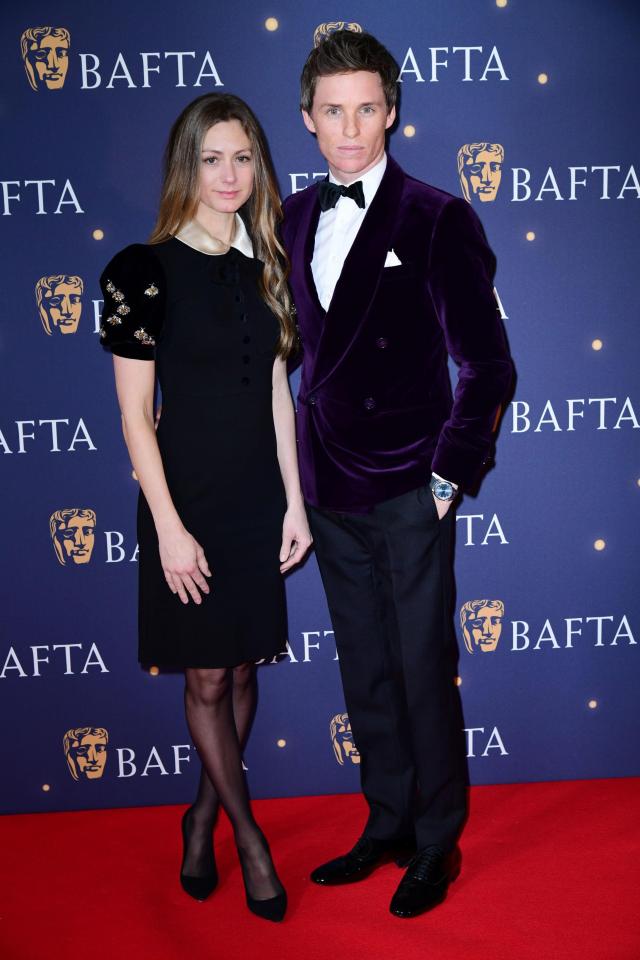  Eddie Redmayne attended with wife Hannah Bagshawe