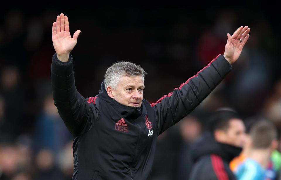  Solskjaer has won ten out of his opening 11 games in charge of United